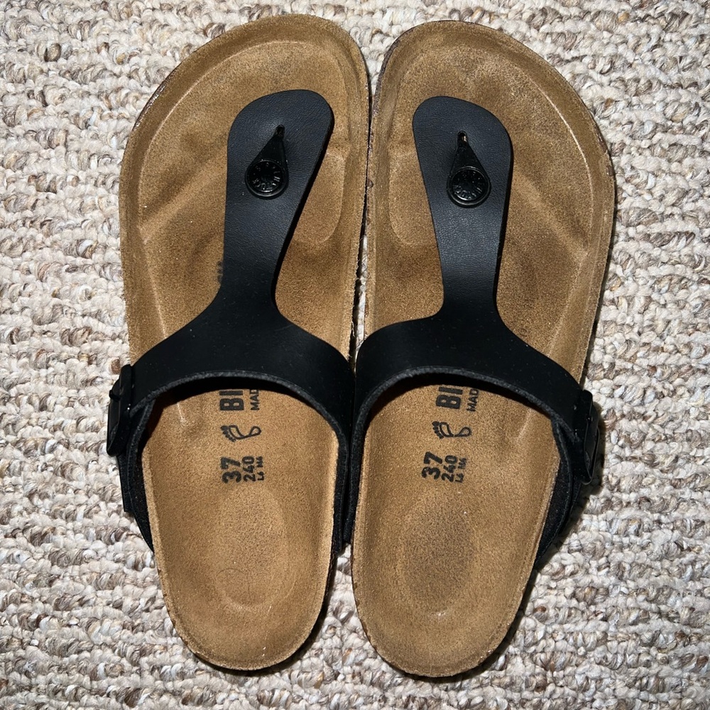 Birkenstock Black Gizeh